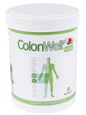 ColonWell Active - žarnynui ir lieknėjimui, vaisių skonio (su liofilizuotais vaisiais) 400g.